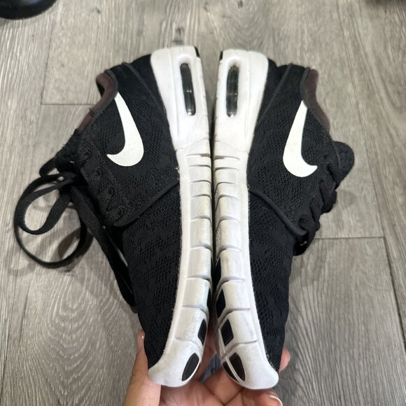 Nike Mens Sneakers Size 6.5 Stefan Janoski Max 'Black White' 631303-010 - Picture 10 of 10